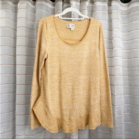Anthropologie Tops - ✨ Anthropologie Saturday Sunday Waffle Knit Top